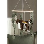 2 Stories Ren Deer Baby Mobile, Yılbaşı Dönence Modeli, Ren Geyiği, Bebek Odası Dekorasyonu