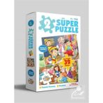 2 Süper Puzzle Pamuk Prenses - Pinokyo 32 Parça