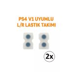 2 Takım 4 Adet Ps4 V1 Kollar İle Uyumlu L/R Lastik Takımı