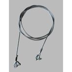 2 Ton Oto Araba Araç Çekme Halatı 3.5 Metre 6mm Çelik Halat 2 Ton Çeki Halatı Yerli El Yapımı