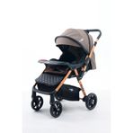 2-Way Çift Yönlü Bebek Arabası – Wood Brown