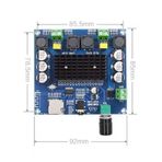 2 x 100W Bluetooth 5.0 Amfi Devresi TDA7498 TF Kart XH-A105