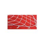 2 x 8 Metre Balkon Merdiven Güvenlik Filesi-Kanca-Halat-6mm Ip-Göz 10 Cm-Çocuk Koruma Filesi