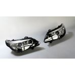 2 x Bmw 5 Serisi E60 E61 2003-2010 Bi Xenon LED Ön Far Seti - Renkli