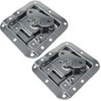2 x SO-TOOLS sandık kilidi 104 x 108 mm içeri girmek için döner kilitli valiz, kasalar için