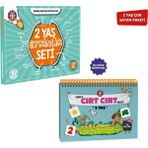 2 Yaş Etkinlik Seti - Şimdi Cırt Cırt Vakti Etkinlik Kitabı 2'li Set