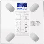 2 Yıl Bluetoothlu Vücut Yağ Analiz Baskülü Akıllı Tartı BL-2601 Beyaz Resmi Distribütör Garantili Y - Altın
