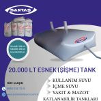 20.000 Lt Şişme Esnek Su Deposu(Kullanım Amaçlı)