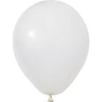 20 Adet 12 Inç 30 cm Pastel Beyaz Balon Doğum Günü Süsleme - Pastel 12 İnç 30 Cm