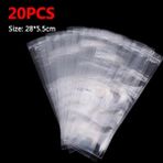 20 Adet 28X5.5CM Tek Kullanımlık Buzlu Şeker Torbaları Buz Yapma Dondurucu Makinesi Kendinden Contalı Buz Torbaları Huni ile Yaz Için Dıy Içme Mutfak Buz Küpü Kalıpları (Yurt Dışından) - Renkli