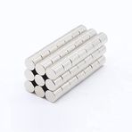 20 Adet 8X8 mm Yuvarlak Güçlü Neodyum Mıknatıs (Çap 8mm Kalınlık 8mm)