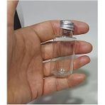 20 Adet Boş Silver Gümüş Renk Kapaklı Kolonya Şişesi Doldurulabilir Cep Plastik Parfüm Şişesi 30 Ml 86974317194361