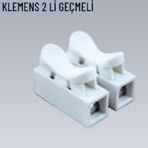 20 Adet İkili Geçmeli Klemens