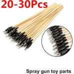 20 Adet Tarzı Çocuklar Için Tüm Canavar Klips Ahşap Plastik Metal Çocuk Püskürtme Tabanca Oyuncak Yedek Parça Model Yapım Timsah Prob Aracı Rastgele Renk (Yurt Dışından)