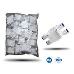 20 Adet Toptan Su Arıtma Cihazı Shut Off Valfe 4 Yollu Quick Vana (Krem)