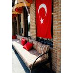 20 ADET Türk Bayrağı 80x120cm Alpaka–140 G/m²|Dış Mekan,Rüzgara Dayanıklı