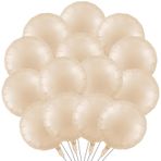 20 adet yuvarlak folyo balon, haki helyum balon, 45,6 cm (45,5 cm) balon, doğum günü, nişan, yıl dönümü, düğün, bebek duşu için yuvarlak balonlar