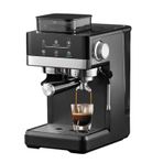 20 Bar Espresso Makinesi,3'ü 1 Arada Kahve Makinesi,20 öğütme Ayarı,Akıllı Dokunmatik Ekran,Süt Köpürtücü Ve öğütücü Ile Donatılmıştır,1,8 Litre Su Tankı,Evde Cappuccino/Latte Yapımı İçin