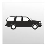 20 cm Jeep Folyo Sticker