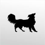 20 cm Köpek Folyo Sticker