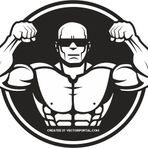 20 cm Sporcu Folyo Sticker