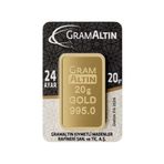20 Gr 24 Ayar 995 Milyem İar Gram Altın