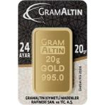 20 Gram 24 Ayar Külçe Gram Altın Ziynet Gold
