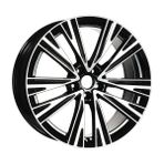 20 Inç 5X112 Audi A4 A6 A8 Uyumlu Siyah Elmas Kesim Jant Modeli Audi (4 Adet)