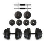 20 Kg Dambıl Ağırlık Fitness Seti
