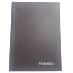 20 li ticari fihrist 17x24 ebat dikişli k.kahve