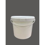 20 Litre Plastik Kova Seti – Beyaz, Çok Amaçlı ve Dayanıklı (5 Adet) - Seçenek 1 - Ahşap - Bej - Siyah
