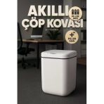 20 Lt Akıllı Çöp Kovası – Ofis Mutfak Banyo Için Ideal Hareket Sensörlü, Hijyenik, Estetik