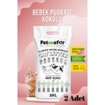 20 Lt Bebek Pudralı Kedi Kumu X2 Adet