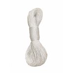 20 Metre Beyaz Naylon İp 3 mm, Çok Amaçlı Dayanıklı Çamaşır İpi, Kamp Bahçe Balkon Hamak ve Taşıma Sabitleme İpi, Dayanıklı Çamaşır İpi Kalın, Asma İpi Güçlü Halat İp, Sağlam İp, Kaliteli