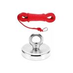 20 Metre Halat İle Neodyum Pot Mıknatıs Seti - Magnet Fishing