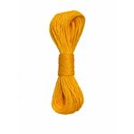 20 Metre Sarı Naylon İp 3 mm, Çok Amaçlı Dayanıklı Çamaşır İpi, Kamp Bahçe Balkon Hamak ve Taşıma Sabitleme İpi, Dayanıklı Çamaşır İpi Kalın, Asma İpi Güçlü Halat İp, Sağlam İp, Kaliteli