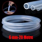 20 Metre Seffaf Terazi Hortumu Ic Cap 6 Mm Termosifon Otomobil Kapi Fitili