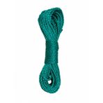 20 Metre Yeşil Naylon İp 3 mm, Çok Amaçlı Dayanıklı Çamaşır İpi, Kamp Bahçe Balkon Hamak ve Taşıma Sabitleme İpi, Dayanıklı Çamaşır İpi Kalın, Asma İpi Güçlü Halat İp, Sağlam İp, Kaliteli