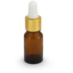 20 ml 100 Adet Damlalıklı Amber Cam Şişe