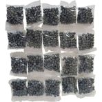 20 Paket (1000 Adet) Oyuncak Tabanca Boncuğu Boncuk - Siyah
