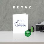 200 Adet Hazır Vesikalık Kabı / Vesikalık Kılıfı - Beyaz
