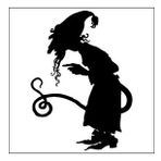 200 cm Cadı Folyo Sticker