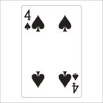 200 cm İskambil Kağıdı Folyo Sticker