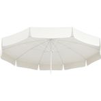 200 Cm Lüks Polyester Plaj Şemsiye - Krem
