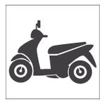 200 cm Motorsiklet Folyo Sticker