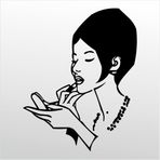 200 cm Ruj Folyo Sticker