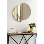 200 cm Yuvarlak Duvar Dekorasyon Aynası - Konsol Üstü Salon Dekorasyon Aynası-409