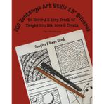200 Zentangle Art Style 3.5" Squares to Record & Keep Track of Tangles You Use, Love & Create: Create a personal reference book of all your Tangles