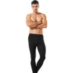2000 Erkek Termal Içlik Tayt Kışlık Uzun Tayt Içlik - Siyah - L - XL