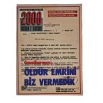 2000 İkibin'e Doğru Sayı: 48 / 22-28 Kasım 1987 (İkinci El)